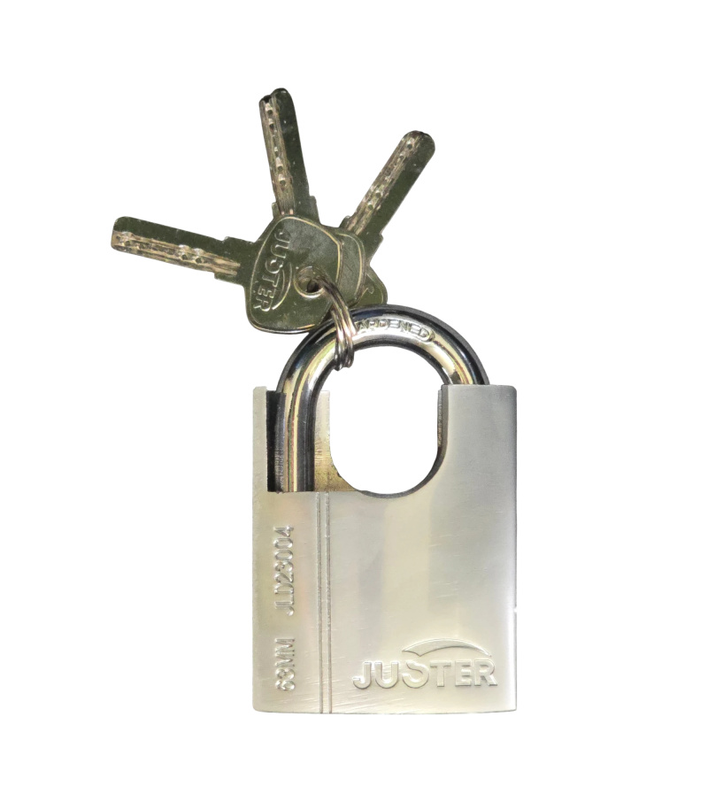 قفل آویز گاردی سایز 63 میلیمتر جاستر JUSTER مدل JLD23004 گارانتی6ماهه