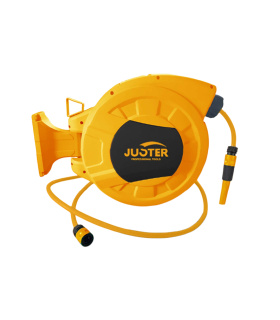 شیلنگ جمع کن اتوماتیک 20 متری مخصوص آب با پایه 180 درجه جاستر JUSTER مدل JLD67020 گارانتی6ماهه