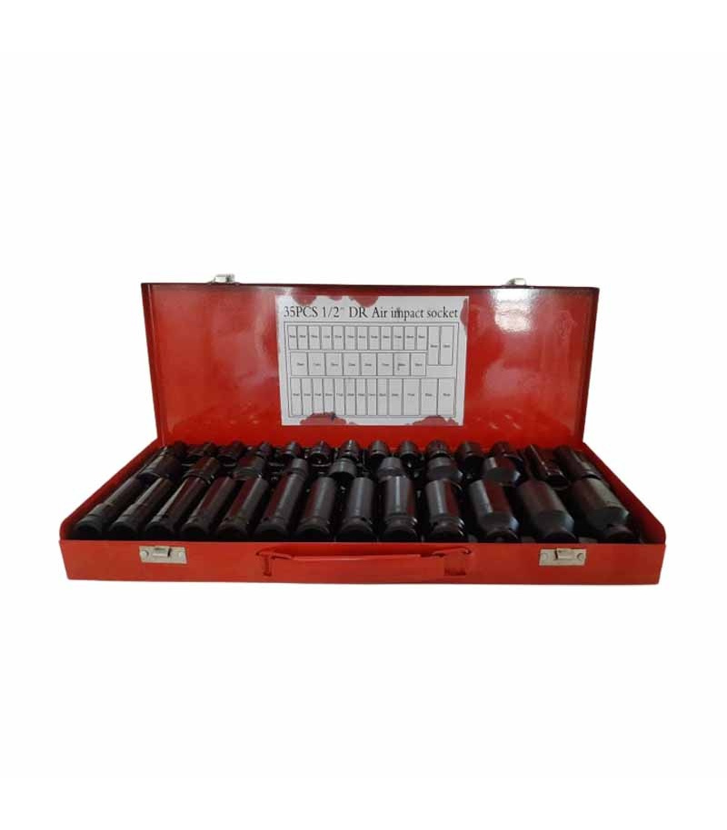 جعبه بکس 35 پارچه درایو 1/2 فشار قوی