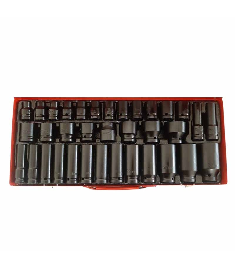 جعبه بکس 35 پارچه درایو 1/2 فشار قوی