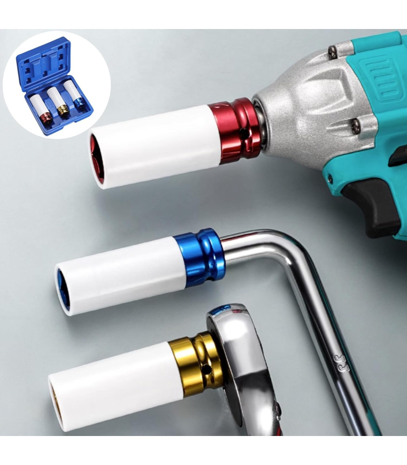 ست بکس بلند 4 عددی محافظ دار رینگ اسپرت درایو 1/2 اس تولز ASTOOL مدل AS-3104 جنس CR-MO