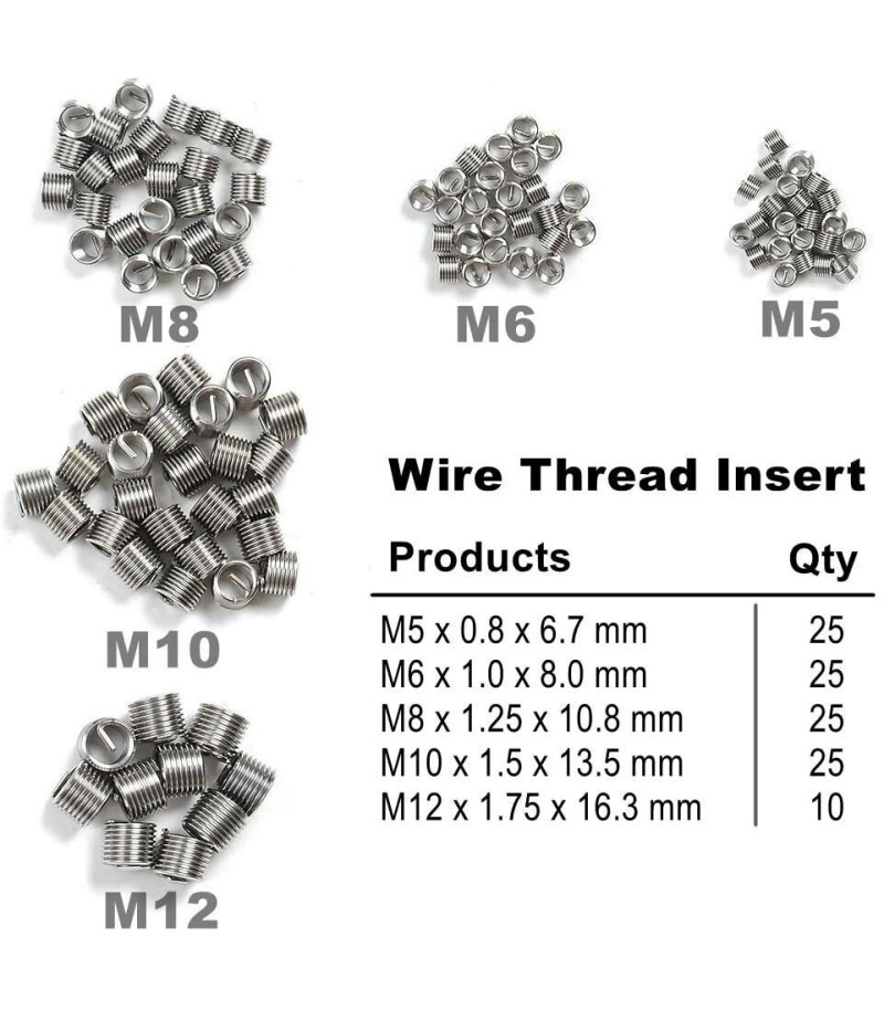 ست 131 عددی فنرهلی کویل، قلاویز با لوازم مربوطه آس تول ASTOOL مدل AS-121G