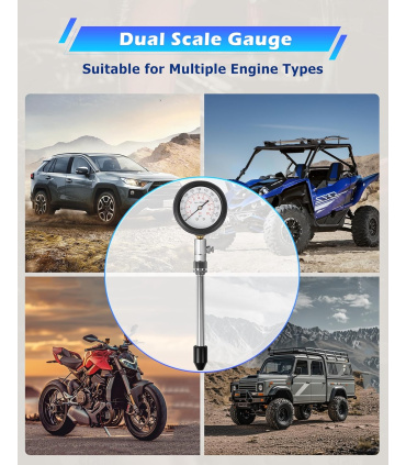 کمپرس سنج موتور 8 پارچه یورو 4-5-6 آس تول ASTOOL مدل AS-1717