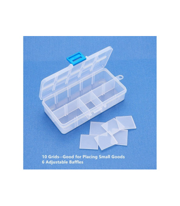 جعبه قطعات 10خانه سایز 130x65x20mm