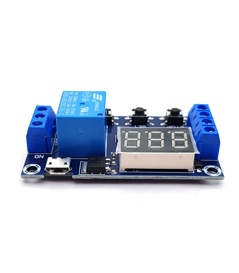 ماژول تایمر با رله و نمایشگر JZ-801 مدل 6-30V
