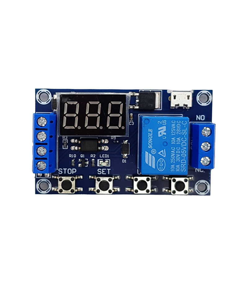 ماژول تایمر با رله و نمایشگر JZ-801 مدل 6-30V