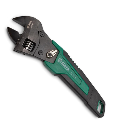 آچار فرانسه جغجغه ای حرفه ای سایز 8 اینچ ساتا SATA مدل 47403