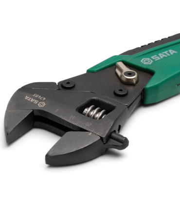 آچار فرانسه جغجغه ای حرفه ای سایز 8 اینچ ساتا SATA مدل 47403