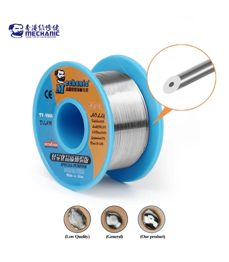 سیم لحیم 0.5mm 40gr مارک Mechanic مدل TY-V866
