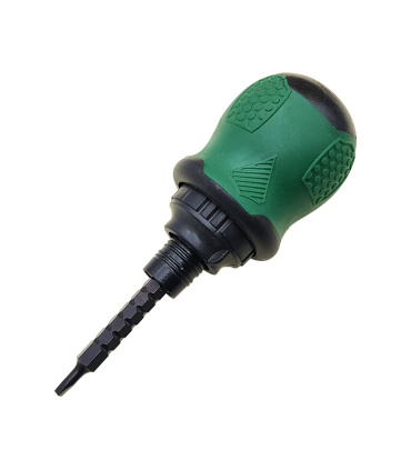 پیچ گوشتی مشتی جغجغه ای 7پارچه 12 سر توسین TUOSEN مدل 18702