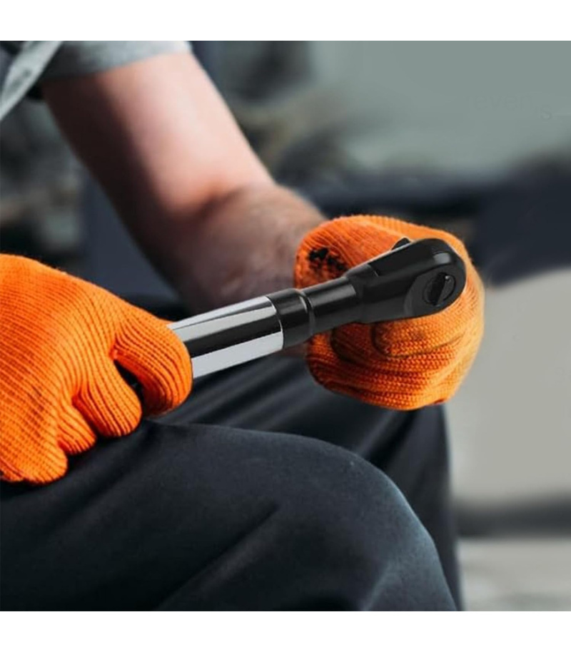 رابط و آچار افزایش طول آفست 90 درجه جغجغه ای درایو 1/2 اینچ پی‌آر وان PR-ONE مدل JG1