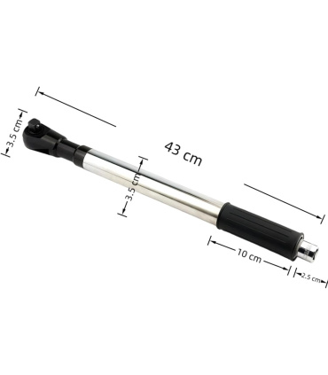 رابط و آچار افزایش طول آفست 90 درجه جغجغه ای درایو 1/2 اینچ پی‌آر وان PR-ONE مدل JG1