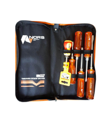 ست 6 پارچه پیچ گوشتی NORS