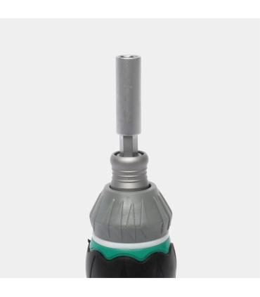 پیچ گوشتی بیت خور جغجغه ای 7 پارچه توسین TUOSEN مدل 19495