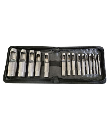 مجموعه 15 عددی پانچ ، سنبه واشربر و سوراخ کن 3تا25 کیفی تندیس TANDIS مدل TT-2339 ( پانچ واشر بر دستی )
