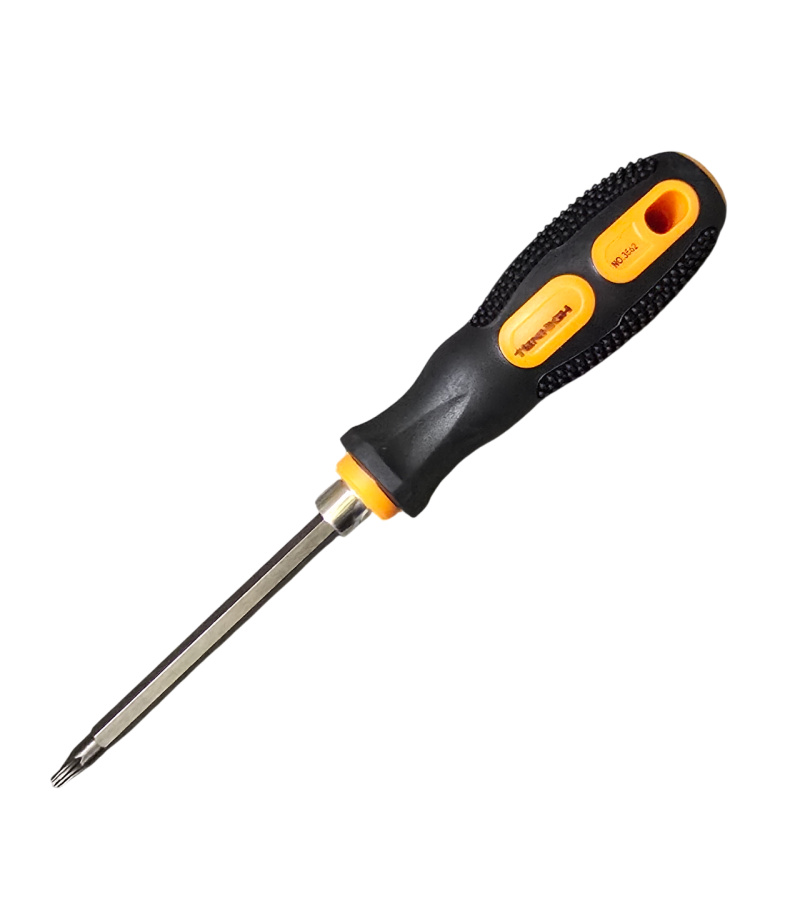 پیچ گوشتی ستاره T شکل دوطرفه سایز T20 و T30 حرفه‌ای تنهای TENHIGE دسته TPR طرح جدید