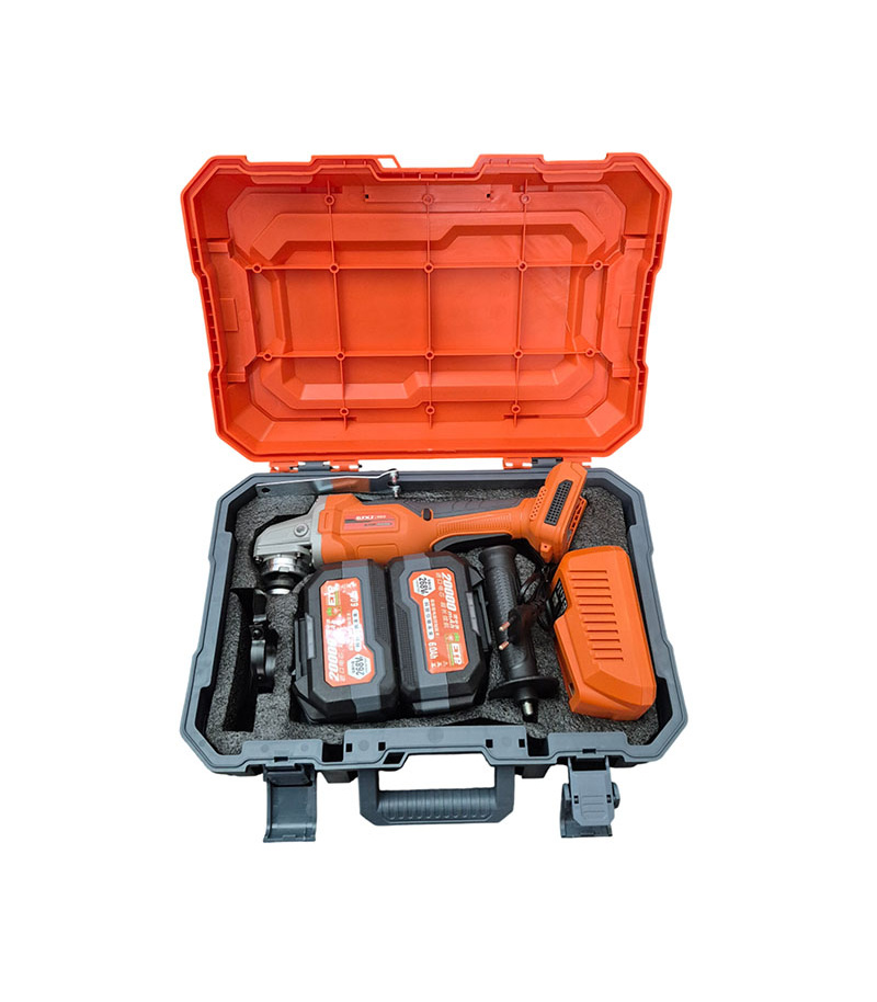 مینی فرز شارژی براشلس دو باتری 20 ولت GJXJ مدل BL-9500 مخصوص صفحه 100 میلیمتری