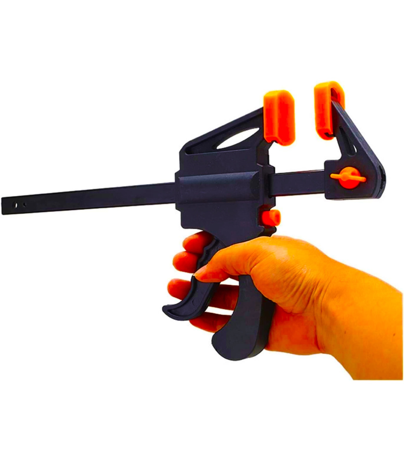 گیره فشاری تفنگی اتوماتیک 63 سانت CRV-ABS کومگو KOMEGO مدل KG6363