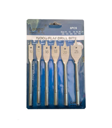 ست 6 عددی مته برگی لونگی LONGGI مدل 6PCS