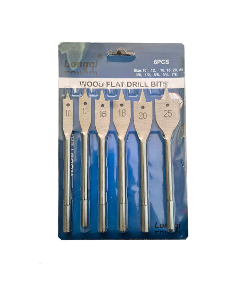 ست 6 عددی مته برگی لونگی LONGGI مدل 6PCS