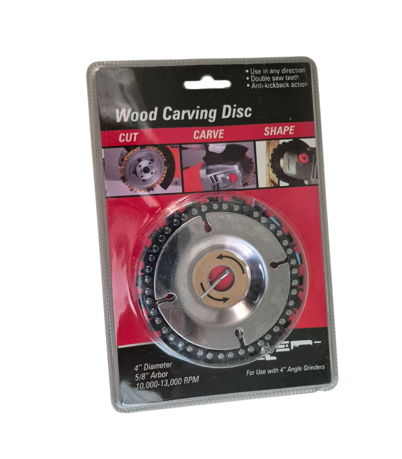 صفحه تیغ زنجیری مینی فرز سایز 100 میلیمتر ( چوب بر زنجیری ) WOOD CARVING DISC