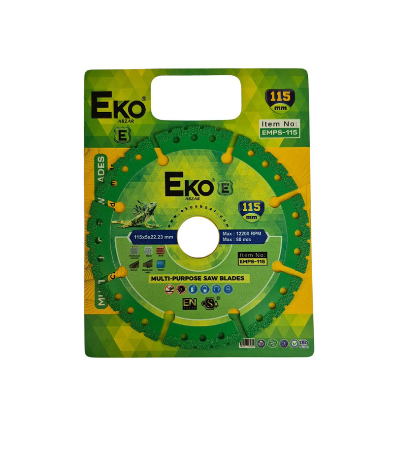 صفحه مینی فرز همه کاره سایز 115 میلیمتر اکو EKO مدل EMPS-115