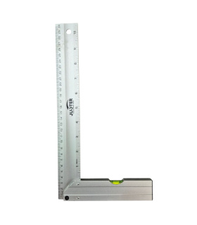 گونیا 30 سانت آلومینیومی تراز دار جاستر JUSTER مدلJLD99301