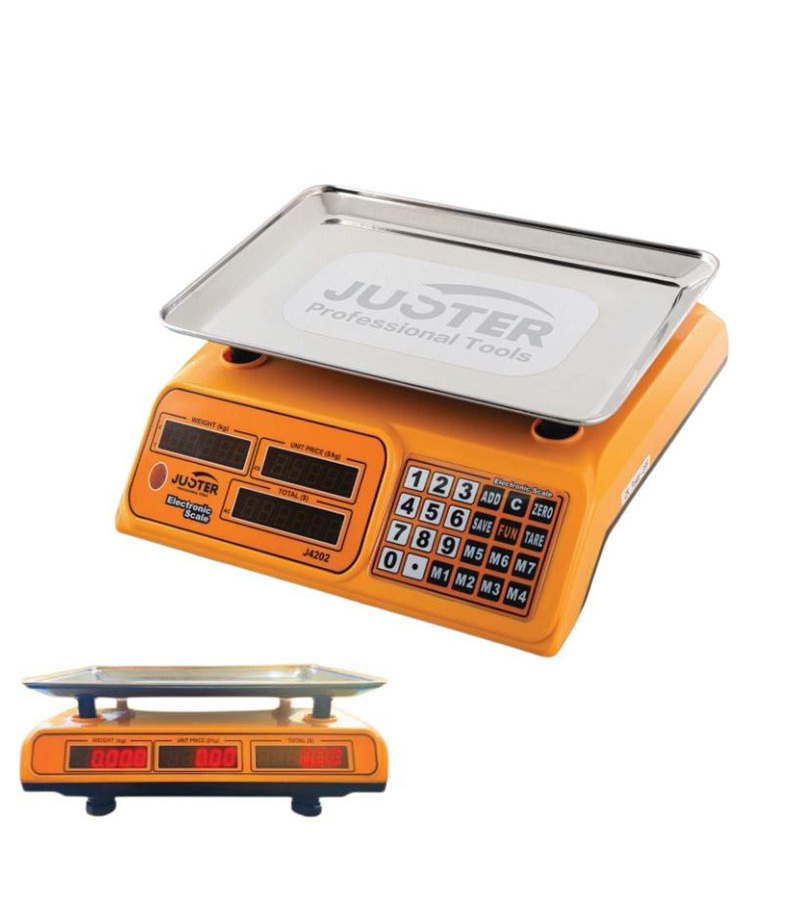 ترازو فروشگاهی 40 کیلویی جاستر JUSTER مدلJ4202