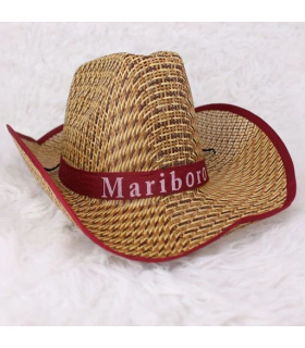 کلاه حصیری مدل کابوی MARIBORO