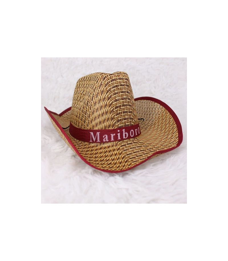 کلاه حصیری مدل کابوی MARIBORO