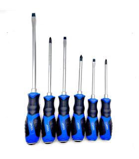 ست 6 عددی پیچ گوشتی ضربه و آچار خور فوق حرفه ای اپکس APPEX