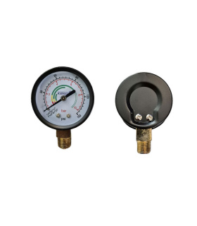 گیج باد کمپرسور زیر رزوه سایز 50MM کارناوال KARNAVAL