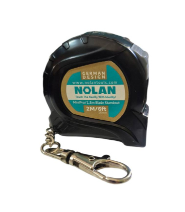 متر 2 متری نوار سفید عرض 16 میلیمتر حرفه ای نولان NOLAN مدل MINI PRO