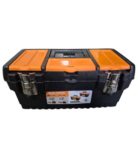 جعبه ابزار 16 اینچ قفل فلزی مهر پلاستیک MEHR مدل MT-16 سری جدید 4394