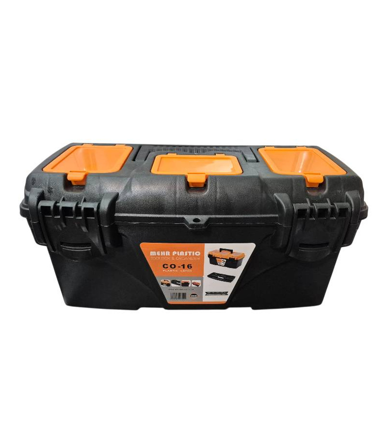 جعبه ابزار سایز 16 اینچ مهر پلاستیک MEHR مدل CO-16 سری جدید 4396