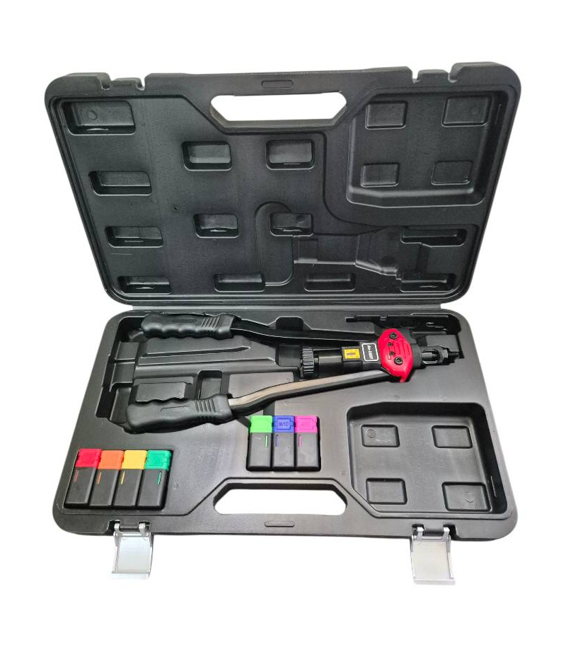 انبر مهره پرچ کن دو دسته حرفه ای M3تاM12 سایز 16 اینچ آس تول ASTOOL مدل AS-2607