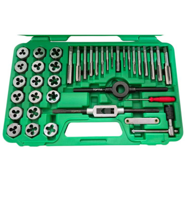 ست حدیده و قلاویز 40 عددی حرفه ای تاپ تول TOPTUL مدل JGAI4001