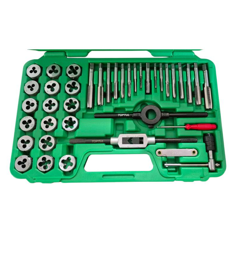 ست حدیده و قلاویز 40 عددی حرفه ای تاپ تول TOPTUL مدل JGAI4001