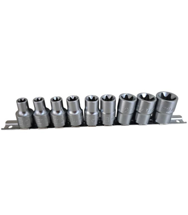 ست 9 عددی بکس ریلی کوتاه ای E درایو 1/2 اینچ تاپ تول TOPTUL مدل GAAG0901
