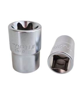 بکس کوتاه سایز E18 ای درایو 1/2 اینچ تاپ تول TOPTUL مدل BAED1618