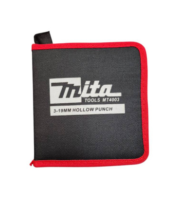 مجموعه 12 عددی پانچ ، سنبه واشربر و سوراخ کن 3 تا 19 میلیمتر کیفی میتا MITA مدل MT4003
