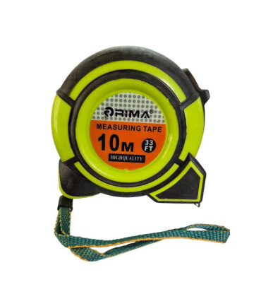 متر 10 متری روکش دار نوار سفید عرض 25 میلیمتر حرفه ای ریما RIMA مدل M10