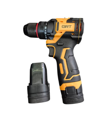 ست جعبه ابزار 88 پارچه بهمراه دریل شارژی 16.8 ولت براشلس جی‎آرتی GRT مدل G2012-BL با یکسال گارانتی