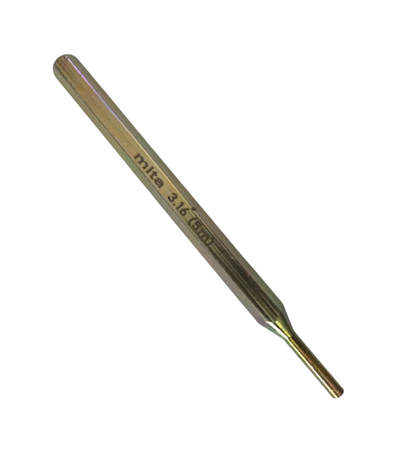 سنبه پین درآر سایز 5mm بلند 15 سانت میتا MITA مدل M5 (طلایی یا مشکی)
