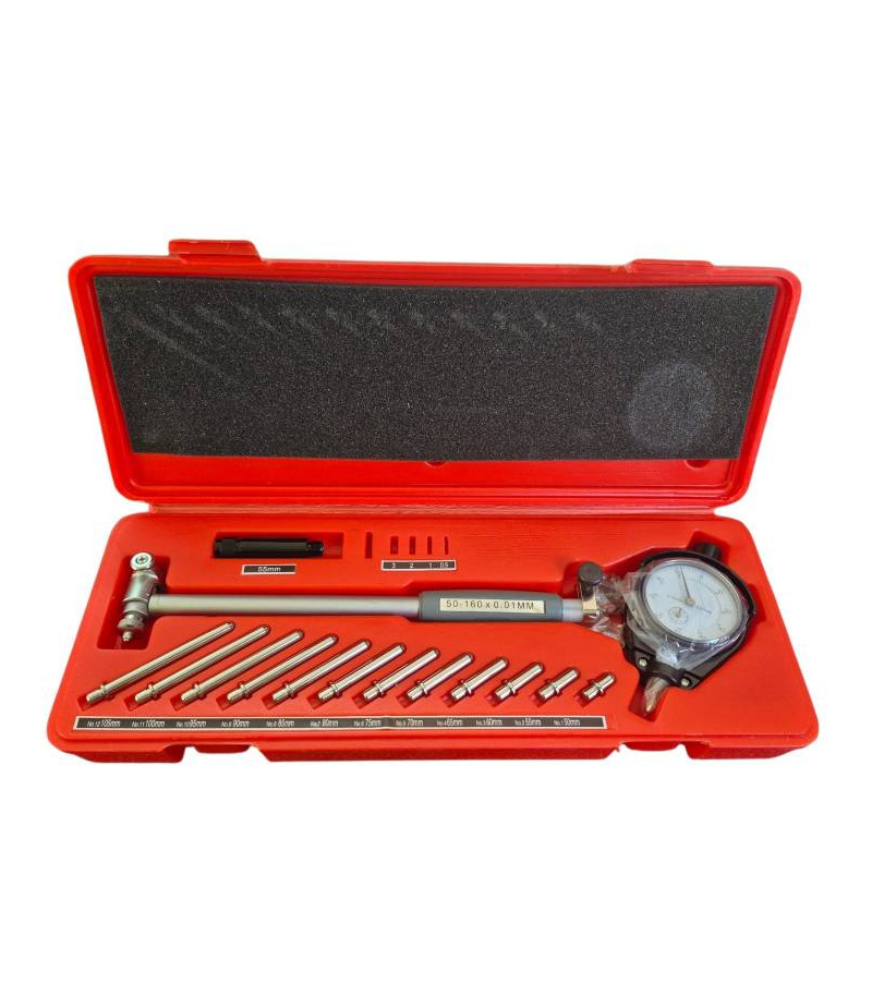 بورگیج ساعتی 160-50 میلیمتر ( گیج داخل سیلندر ) سری HEL-BRO مدل 50160