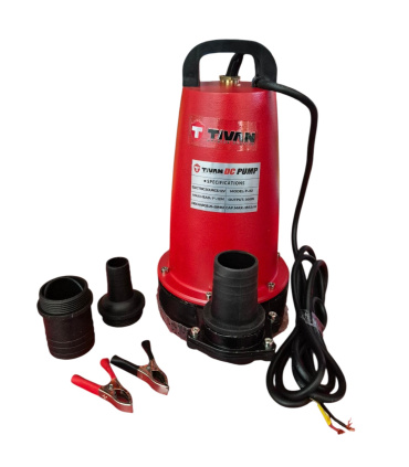 کف کش با خروجی آب 2 اینچ کار با 12 ولت DC (کار با باتری ماشین)تیوان TIVAN مدل P-02