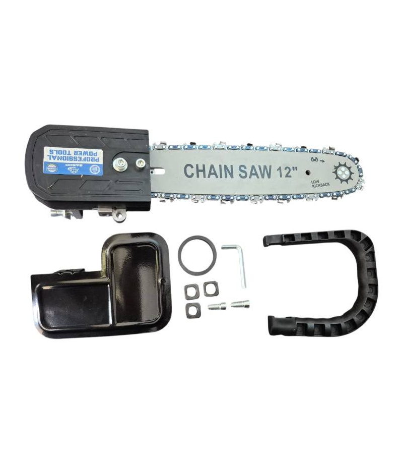 تبدیل مینی فرز به اره زنجیری 30 سانت اتومات BASOO مدل BS-9021X