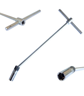 آچار شمع 16 دسته بلند بتا BETTA اچار شمع اچار شمع بتا بکس شمع بکس شمع 16 مغناطیسی اهنربایی