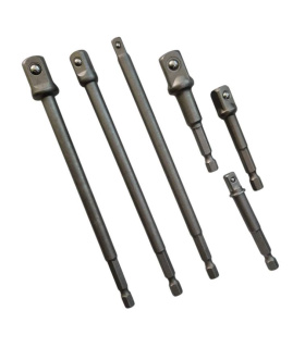 ست 6 عددی رابط آداپتور سر دریلی بکس خور درایو 1/2-3/8-1/4 اینچ GW TOOLS