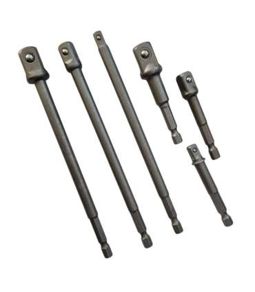 ست 6 عددی رابط آداپتور سر دریلی بکس خور درایو 1/2-3/8-1/4 اینچ GW TOOLS